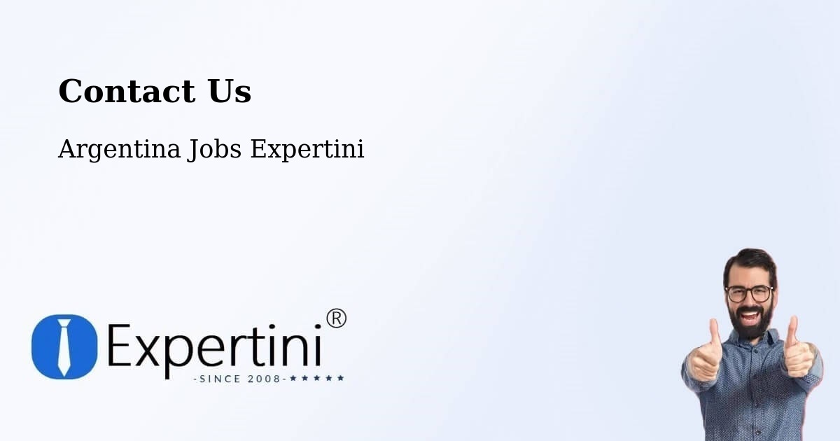 Contact Expertini – Sacanta - Argentina Jobs Expertini