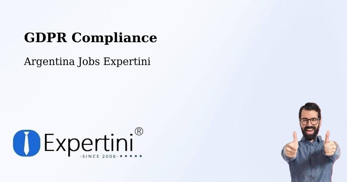 EU GDPR Compliance Statement – Sacanta - Argentina Jobs Expertini